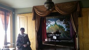 One of the guides at Whaley House, San Diego