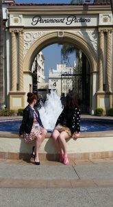 At Paramount Pictures Studio