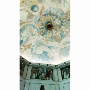 Murals inside Griffith Observatory