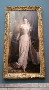 Portrait of Lisa Colt Curtis by John Singer Sargent