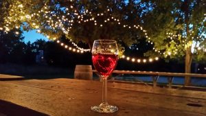 Glass of Wine at John Christ Winery, Avon Lake