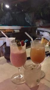 Drinks at Arenal Springs Resort, Costa Rica